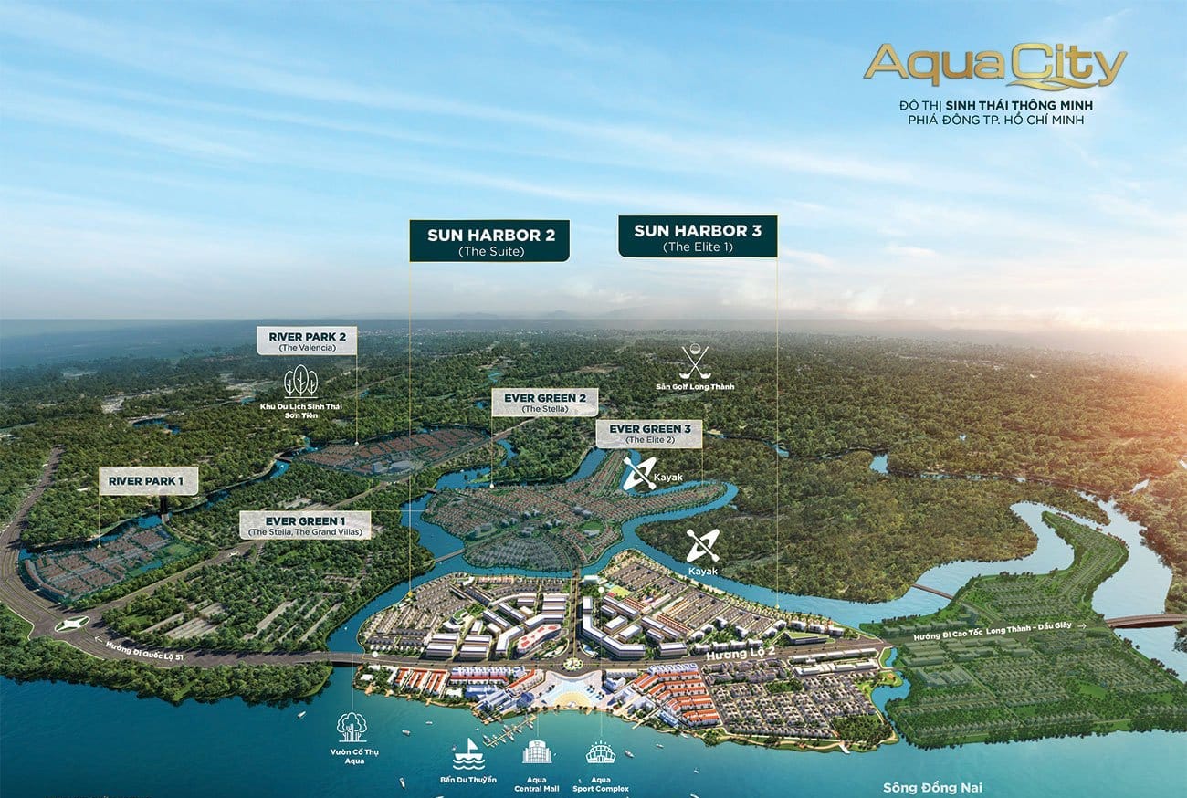 Aqua City Sun Harbor 3 – The Suite: Thông Tin Giá Bán, Mặt Bằng & Tiềm Năng Đầu Tư